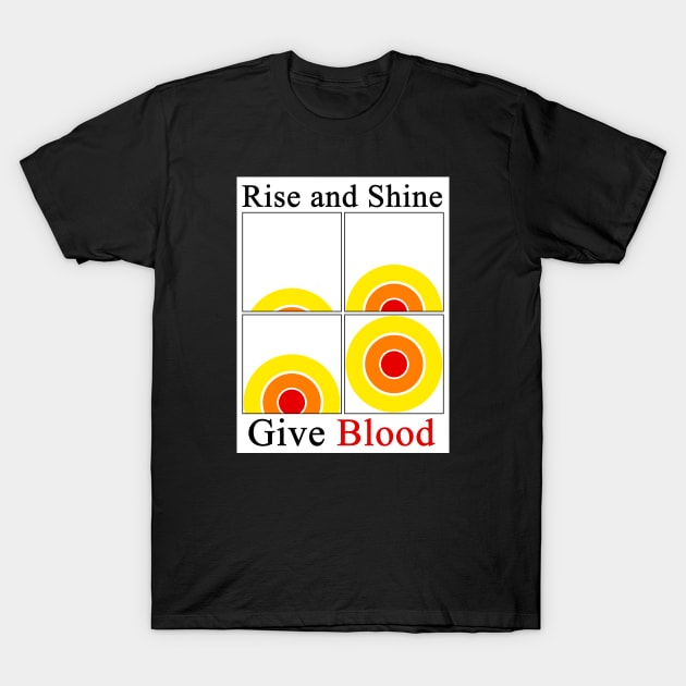 Give Blood T-Shirt by BigOrangeShirtShop